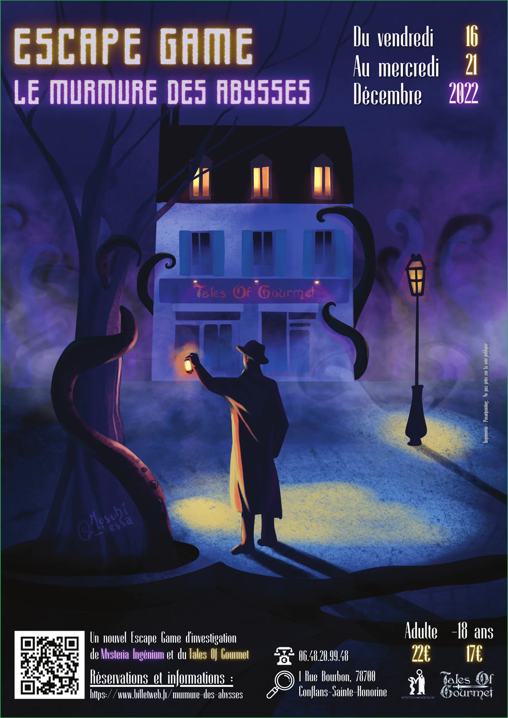 Affiches : Murmure des abysses