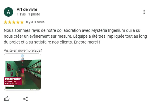 Retours clients : L'Antre des étrangetés