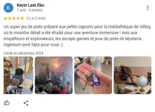 Retour client : Le Guide du Petit Explorateur