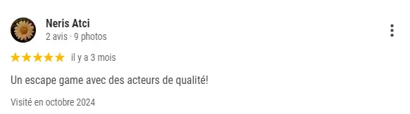 Retours clients : Murmure des abysses