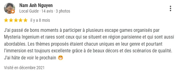 Retours clients : La Formule B.E.P.D.D