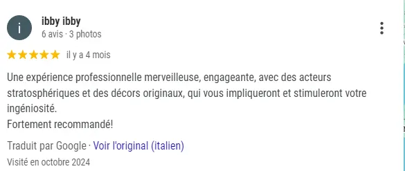 Retours clients : L'Antre des étrangetés